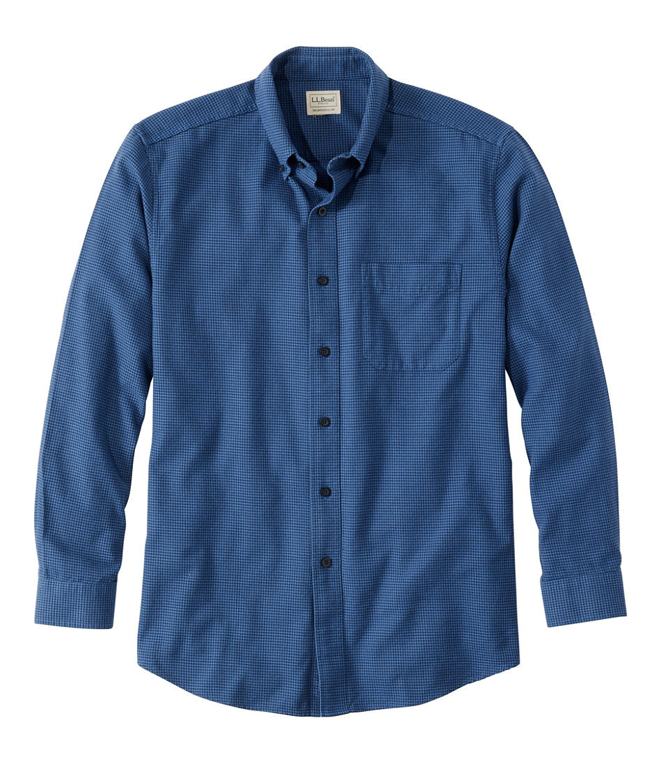 Men's Wicked Good Flannel Shirt, Traditional Fit, Houndstooth | L.L.Bean near me