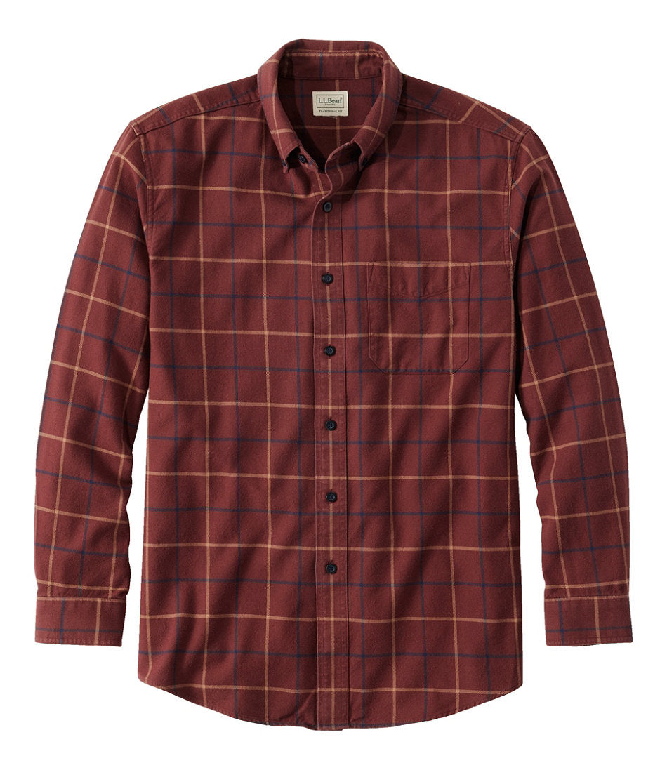 Men's Wicked Good Flannel Shirt, Traditional Fit, Houndstooth | L.L.Bean near me