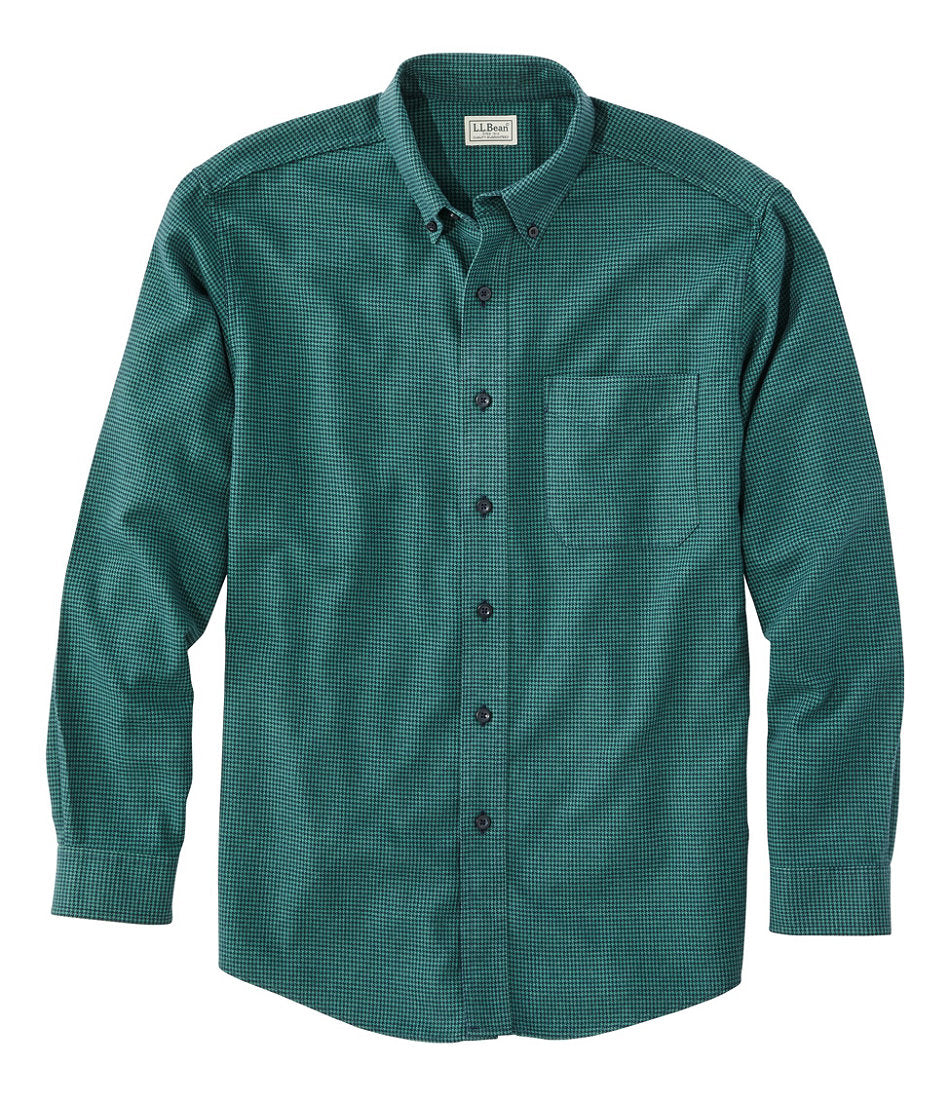 Men's Wicked Good Flannel Shirt, Traditional Fit, Houndstooth | L.L.Bean near me