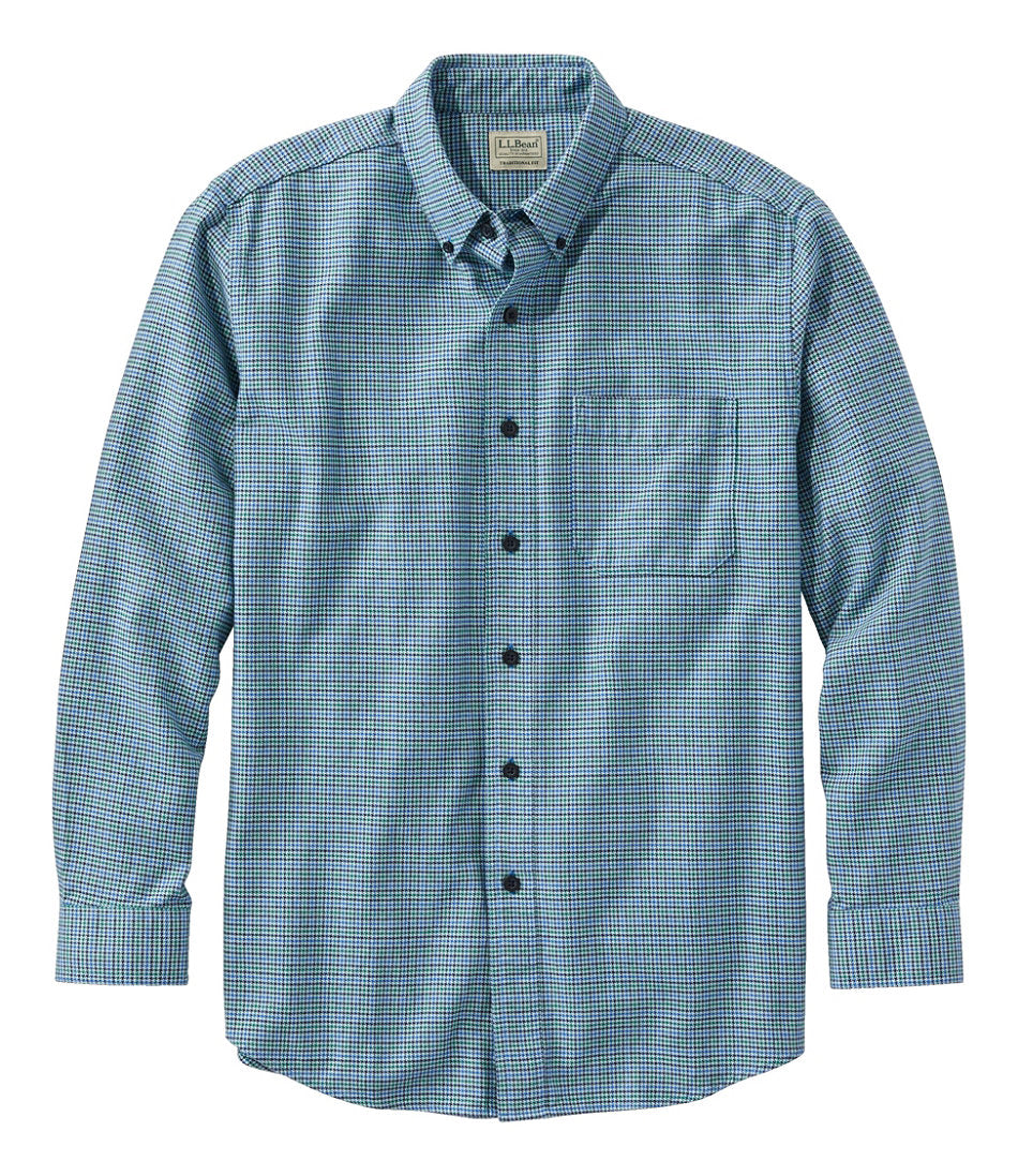 Men's Wicked Good Flannel Shirt, Traditional Fit, Houndstooth | L.L.Bean near me