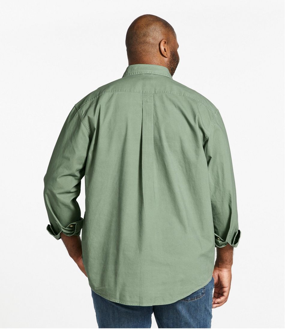Men's Sunwashed Canvas Shirt, Traditional Fit | L.L.Bean discount