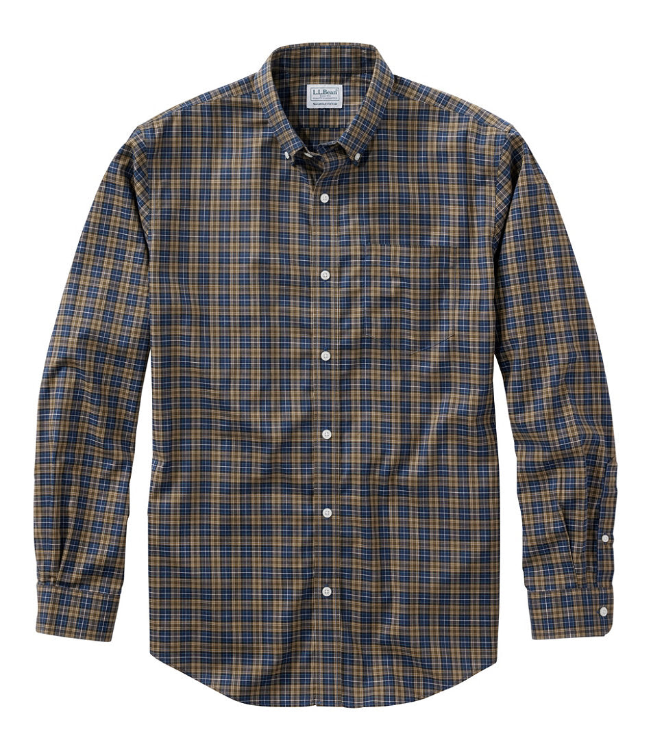 Men's Wrinkle-Free Kennebunk Sport Shirt, Slightly Fitted Check | L.L.Bean for sale