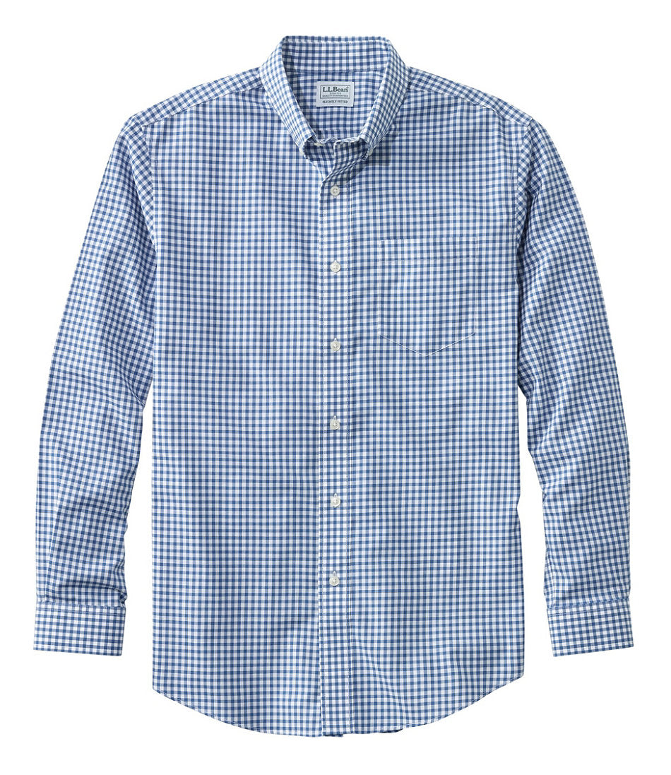 Men's Wrinkle-Free Kennebunk Sport Shirt, Slightly Fitted Check | L.L.Bean for sale