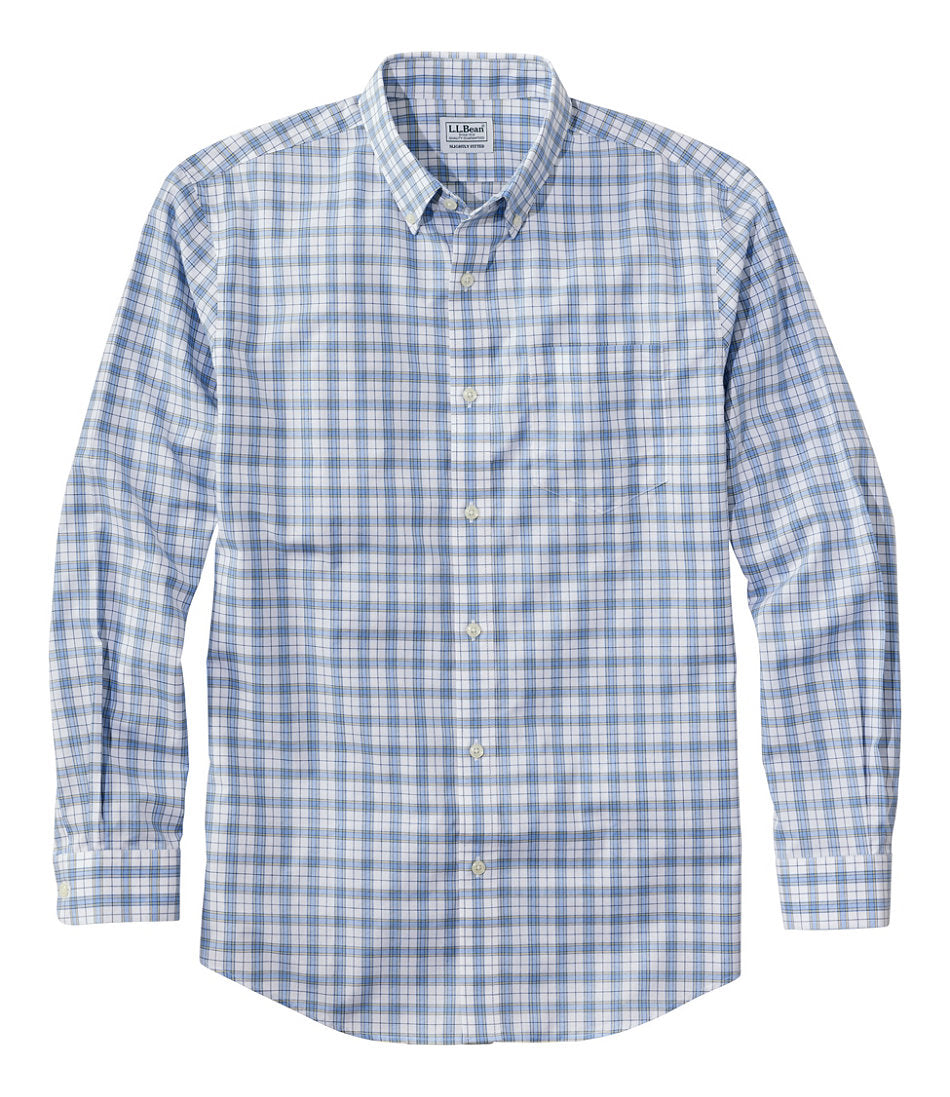 Men's Wrinkle-Free Kennebunk Sport Shirt, Slightly Fitted Check | L.L.Bean for sale