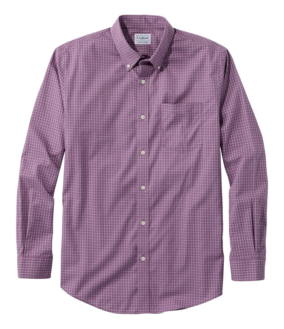 Men's Wrinkle-Free Kennebunk Sport Shirt, Slightly Fitted Check | L.L.Bean for sale