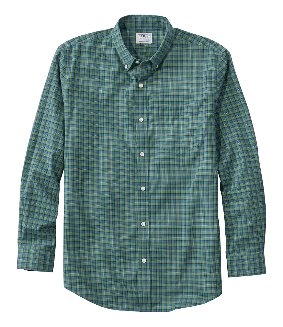 Men's Wrinkle-Free Kennebunk Sport Shirt, Slightly Fitted Check | L.L.Bean for sale