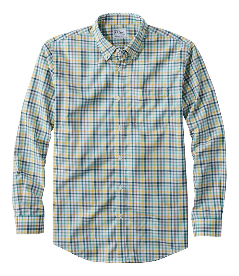 Men's Wrinkle-Free Kennebunk Sport Shirt, Slightly Fitted Check | L.L.Bean for sale