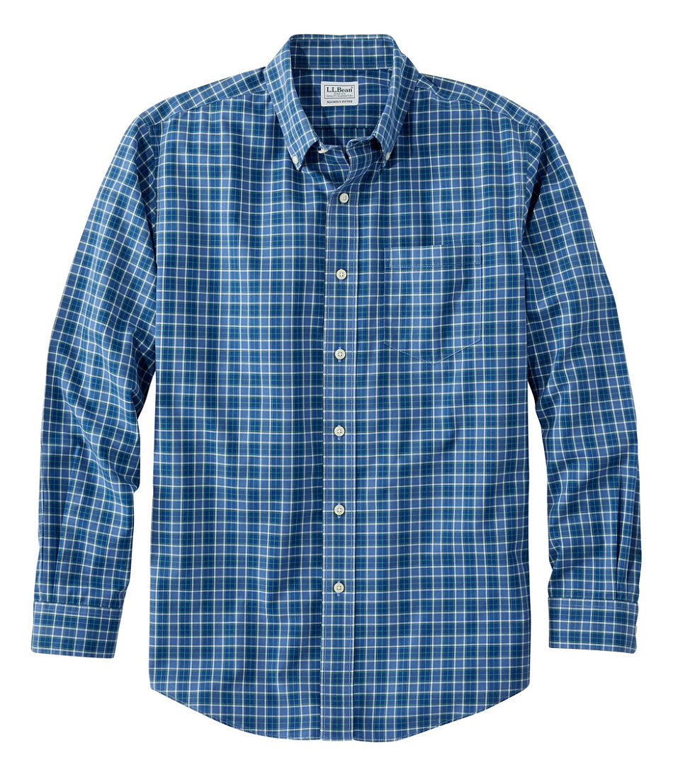 Men's Wrinkle-Free Kennebunk Sport Shirt, Slightly Fitted Check | L.L.Bean for sale