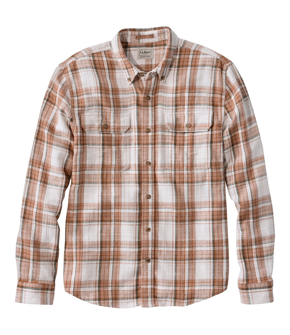 Men's 1912 Field Flannel Shirt, Slightly Fitted Untucked Fit, Plaid | L.L.Bean on sale