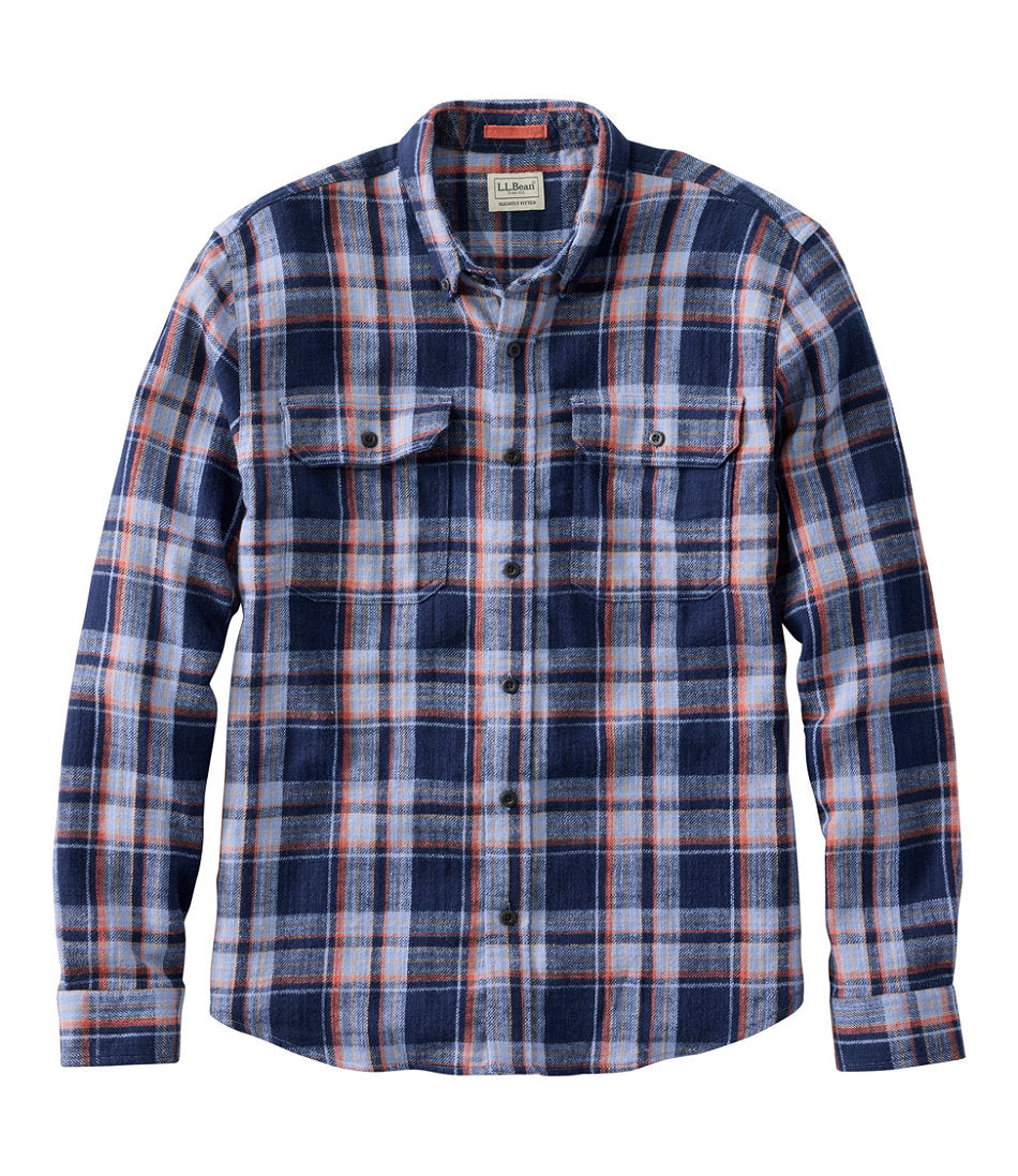 Men's 1912 Field Flannel Shirt, Slightly Fitted Untucked Fit, Plaid | L.L.Bean on sale