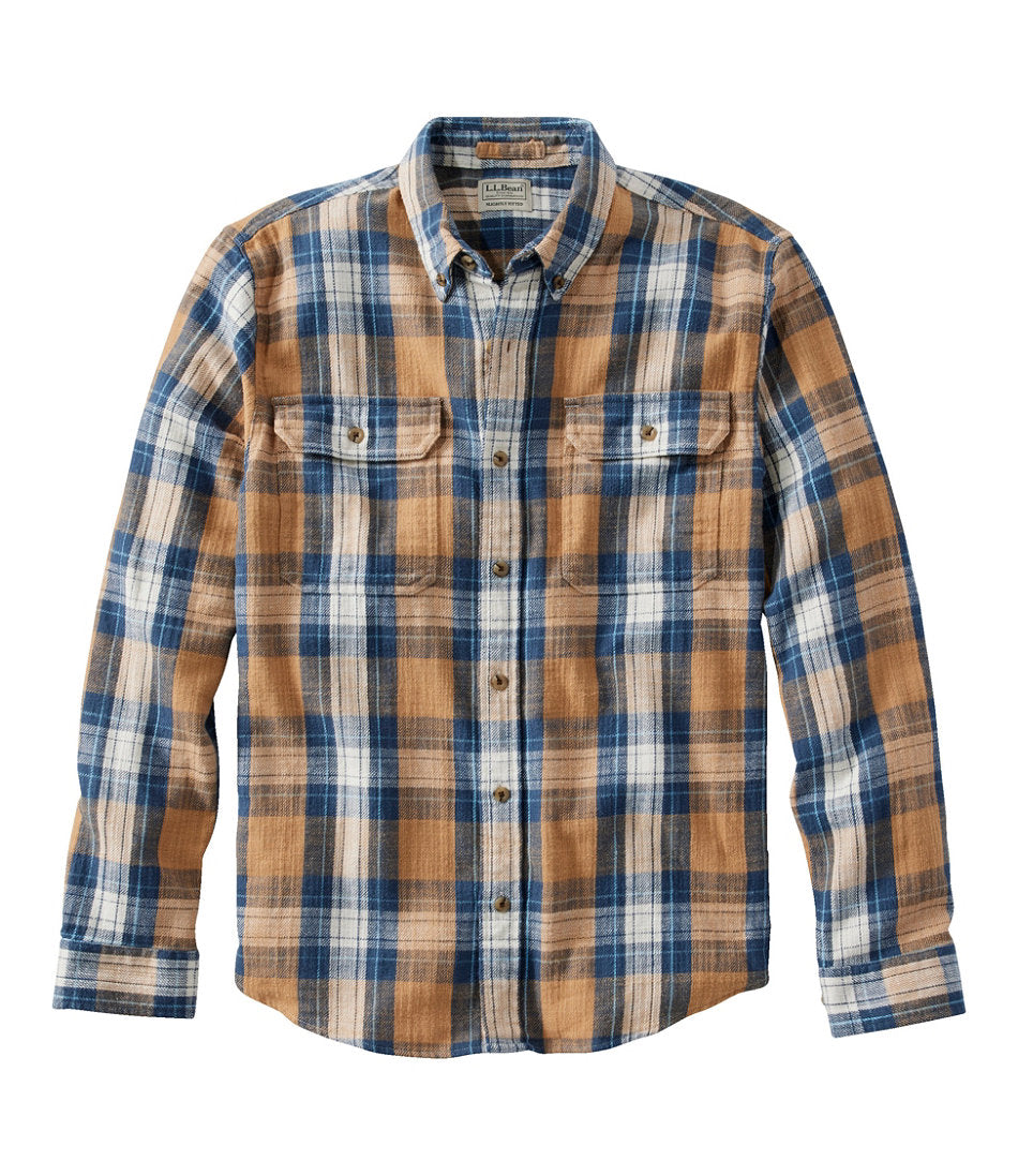 Men's 1912 Field Flannel Shirt, Slightly Fitted Untucked Fit, Plaid | L.L.Bean on sale