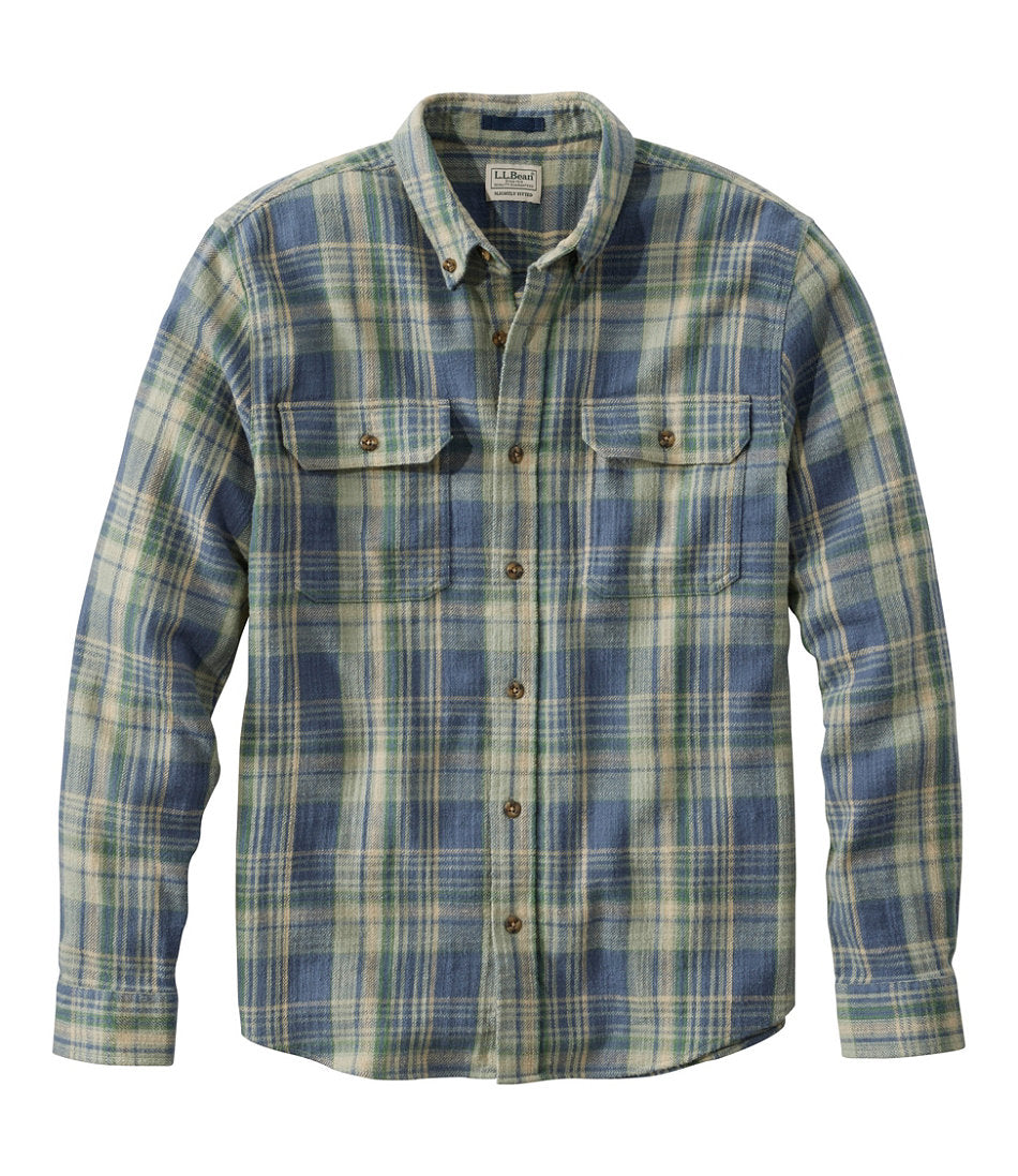 Men's 1912 Field Flannel Shirt, Slightly Fitted Untucked Fit, Plaid | L.L.Bean on sale