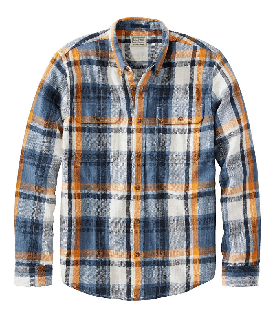Men's 1912 Field Flannel Shirt, Slightly Fitted Untucked Fit, Plaid | L.L.Bean on sale
