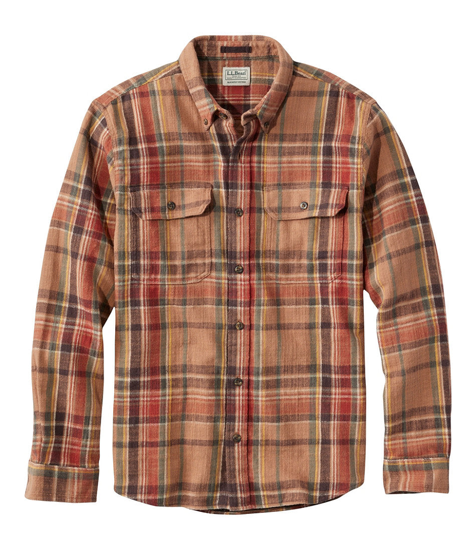 Men's 1912 Field Flannel Shirt, Slightly Fitted Untucked Fit, Plaid | L.L.Bean on sale