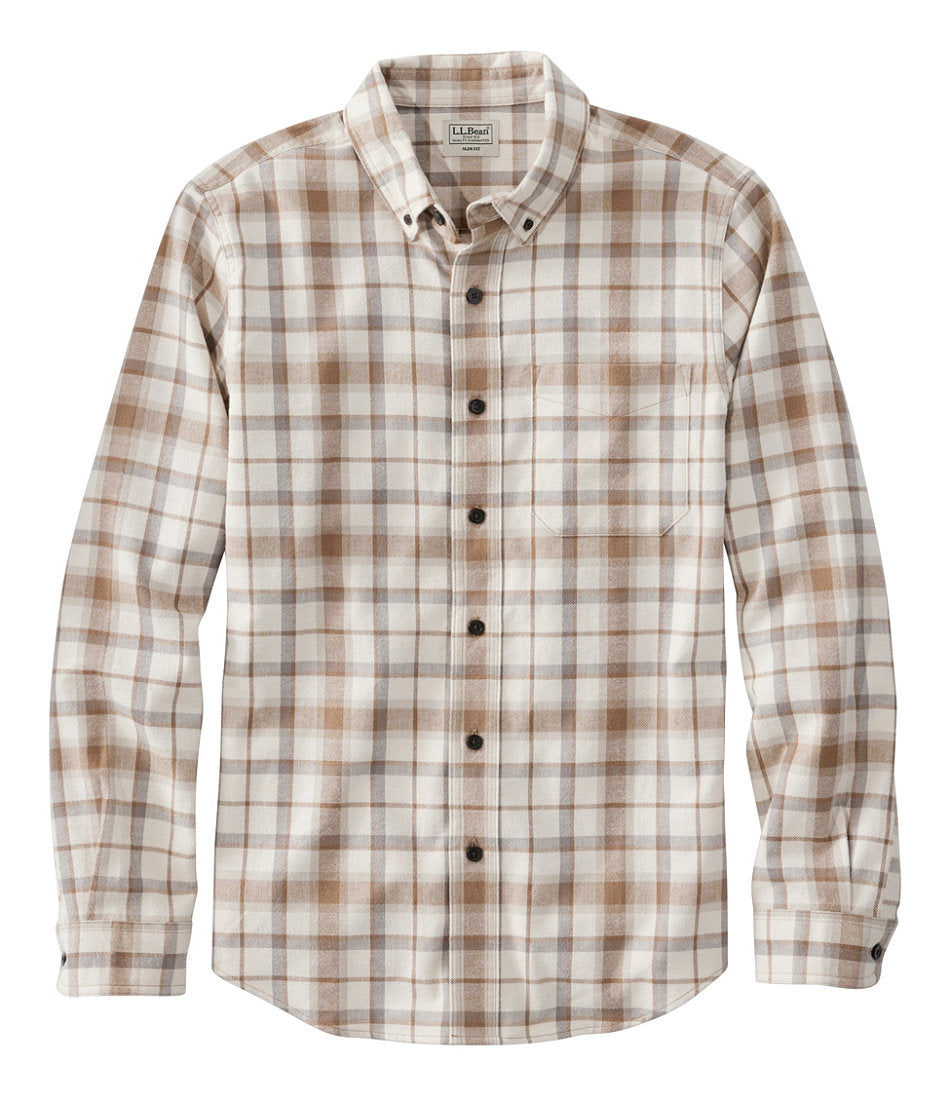 Men's Scotch Plaid Flannel Shirt, Slim Fit | L.L.Bean for sale
