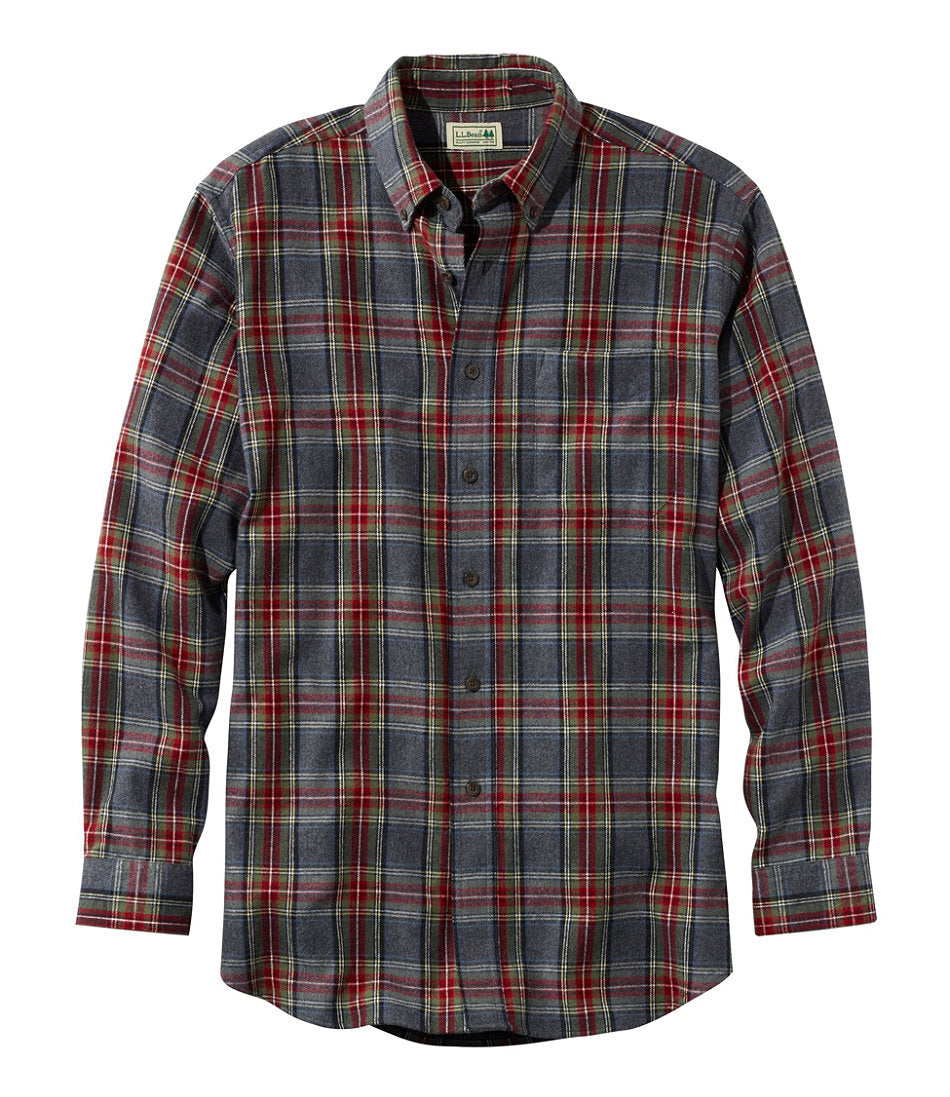 Men's Scotch Plaid Flannel Shirt, Slim Fit | L.L.Bean for sale