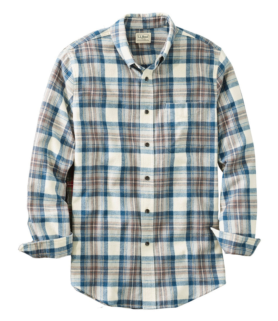 Men's Scotch Plaid Flannel Shirt, Slim Fit | L.L.Bean for sale
