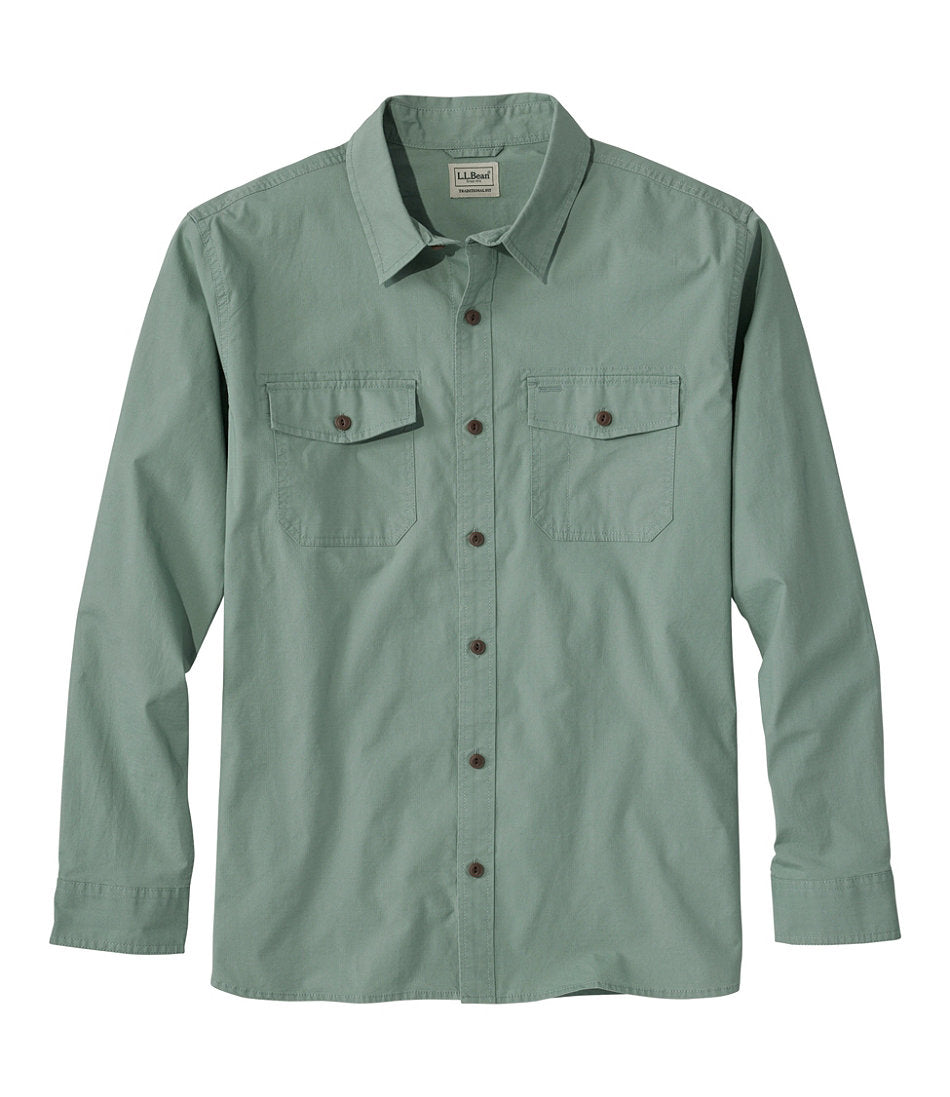 Men's Riverton Ripstop Shirt, Long-Sleeve, Traditional Untucked Fit | L.L.Bean near me