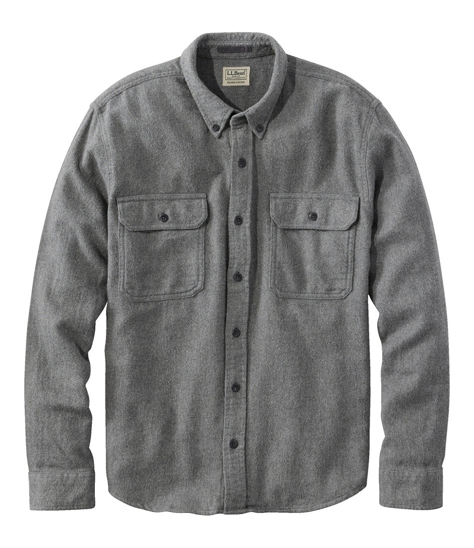 Men's 1912 Field Flannel Shirt, Slightly Fitted Untucked Fit | L.L.Bean for sale