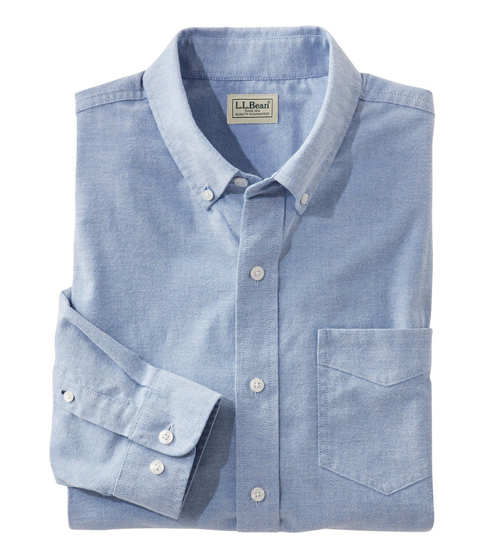 Men's Comfort Stretch® Oxford Shirt, Slightly Fitted Untucked Fit | L.L.Bean near me
