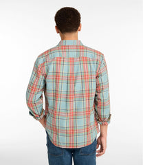 Men's Scotch Plaid Flannel Shirt, Snap-Front, Slightly Fitted Untucked Fit | L.L.Bean discount