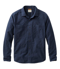 Men's Bean's Moleskin Shirt, Slightly Fitted Untucked Fit | L.L.Bean sale