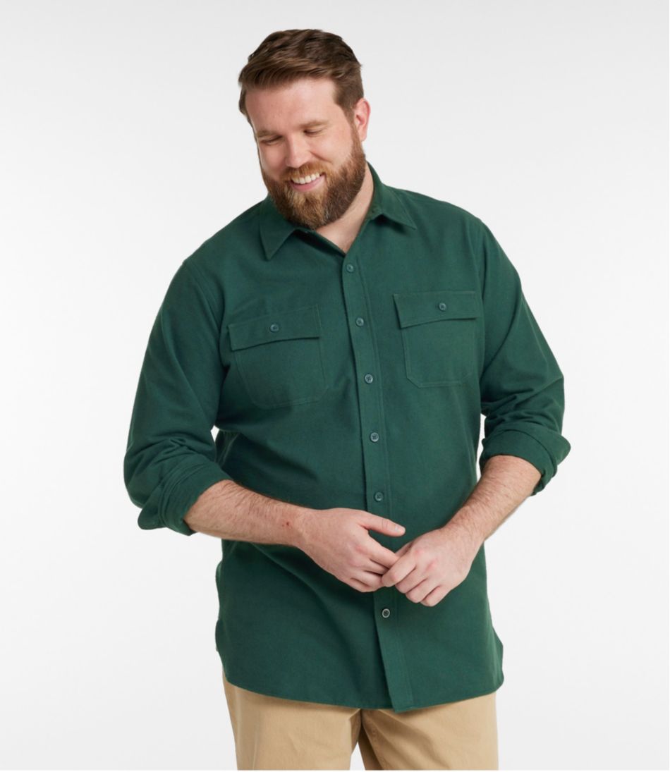 Men's Chamois Shirt, Slightly Fitted | L.L.Bean for sale