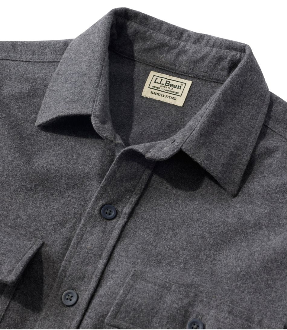 Men's Chamois Shirt, Slightly Fitted | L.L.Bean for sale