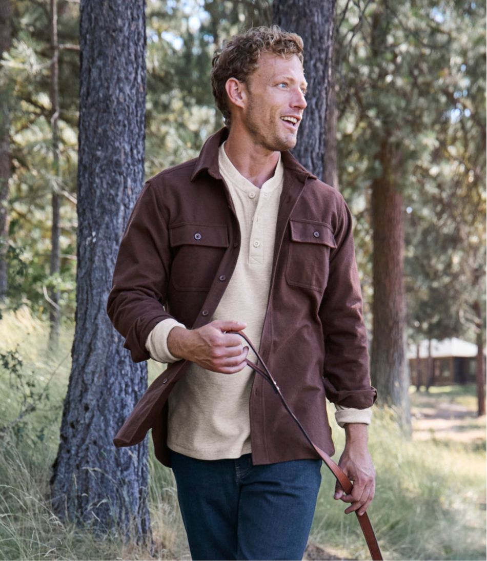 Men's Chamois Shirt, Slightly Fitted | L.L.Bean for sale