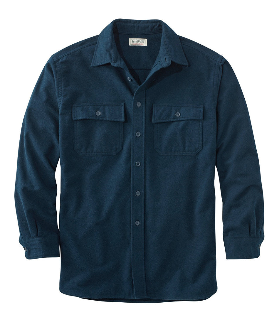 Men's Chamois Shirt, Slightly Fitted | L.L.Bean for sale
