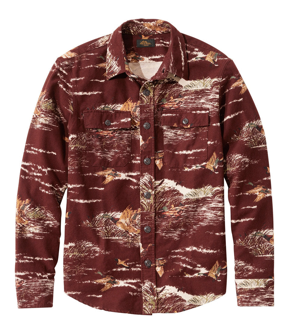 Men's Signature 1933 Chamois Cloth Shirt, Slim Fit, Pattern | L.L.Bean on sale
