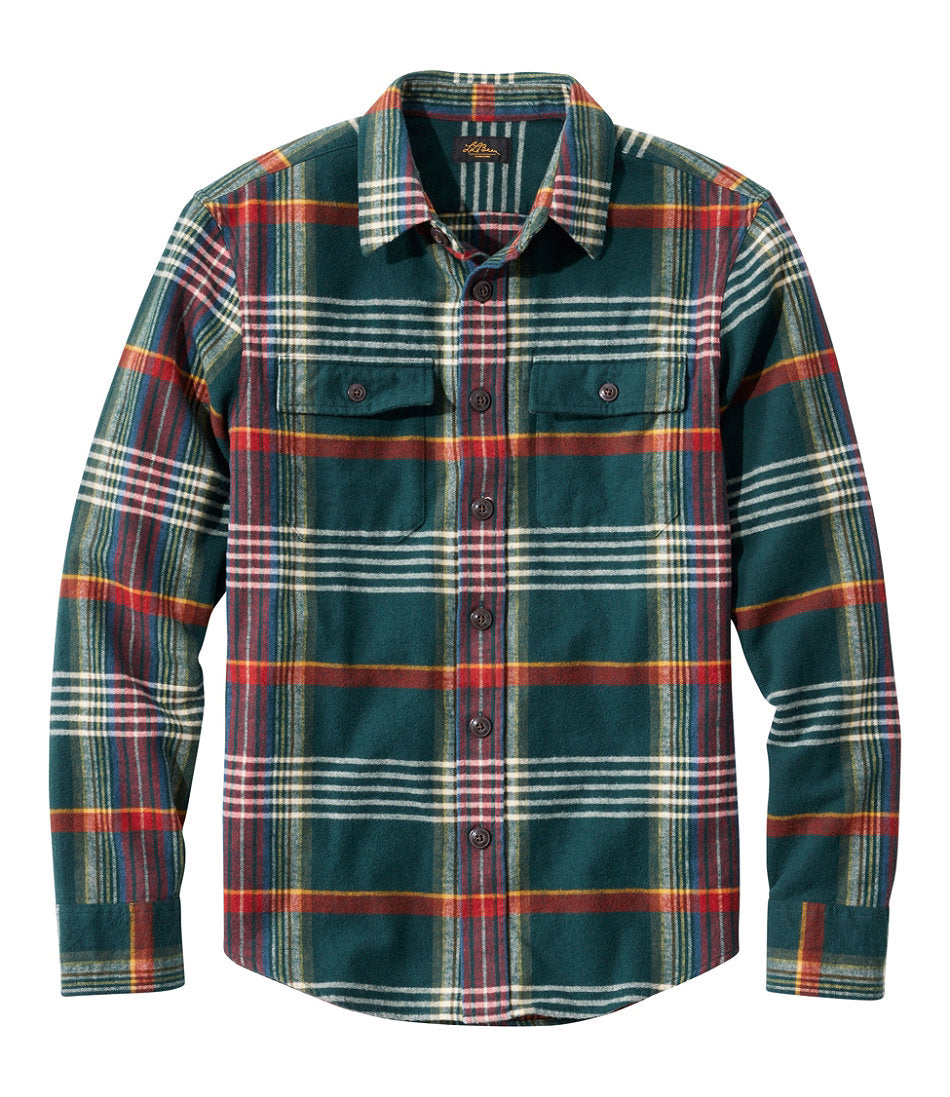 Men's Signature 1933 Chamois Cloth Shirt, Slim Fit, Pattern | L.L.Bean on sale
