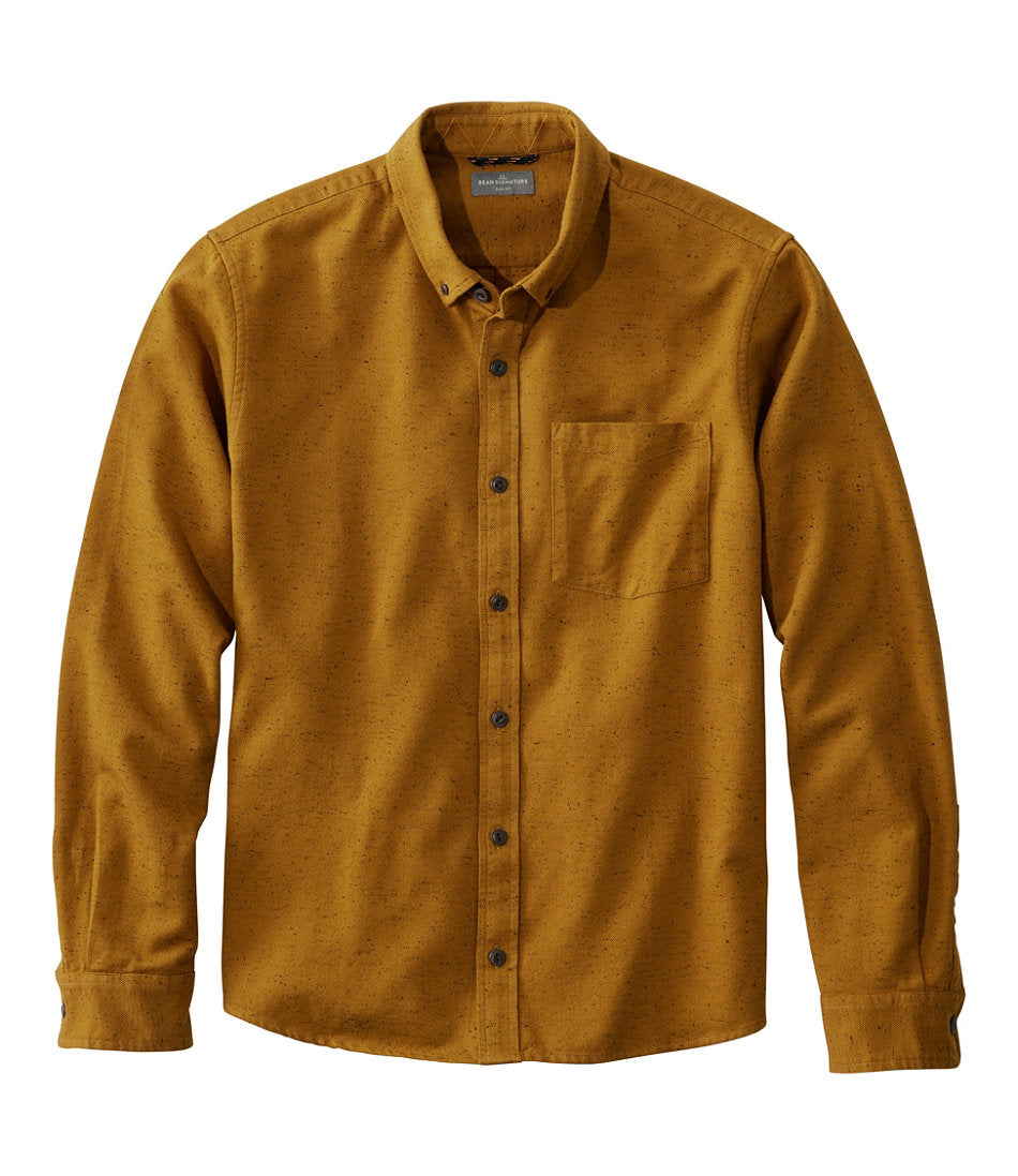 Men's Signature Donegal Woven Shirt, Long-Sleeve | L.L.Bean discount