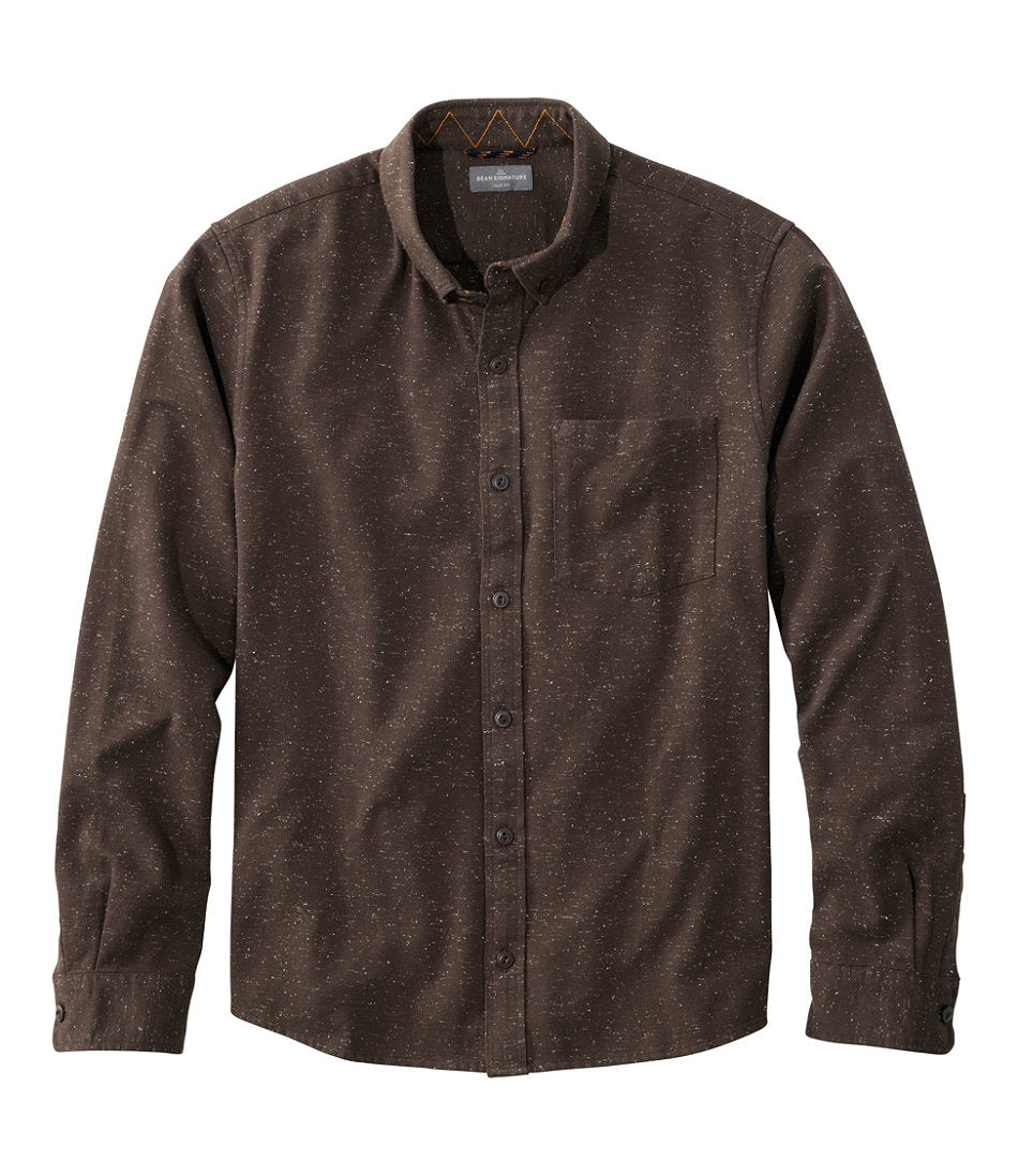 Men's Signature Donegal Woven Shirt, Long-Sleeve | L.L.Bean discount