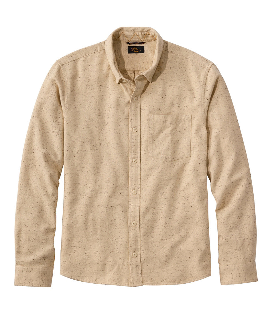 Men's Signature Donegal Woven Shirt, Long-Sleeve | L.L.Bean discount