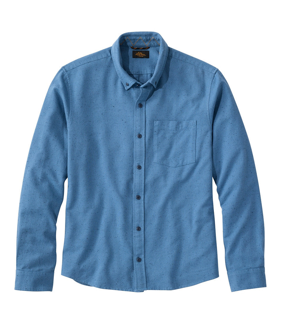 Men's Signature Donegal Woven Shirt, Long-Sleeve | L.L.Bean discount