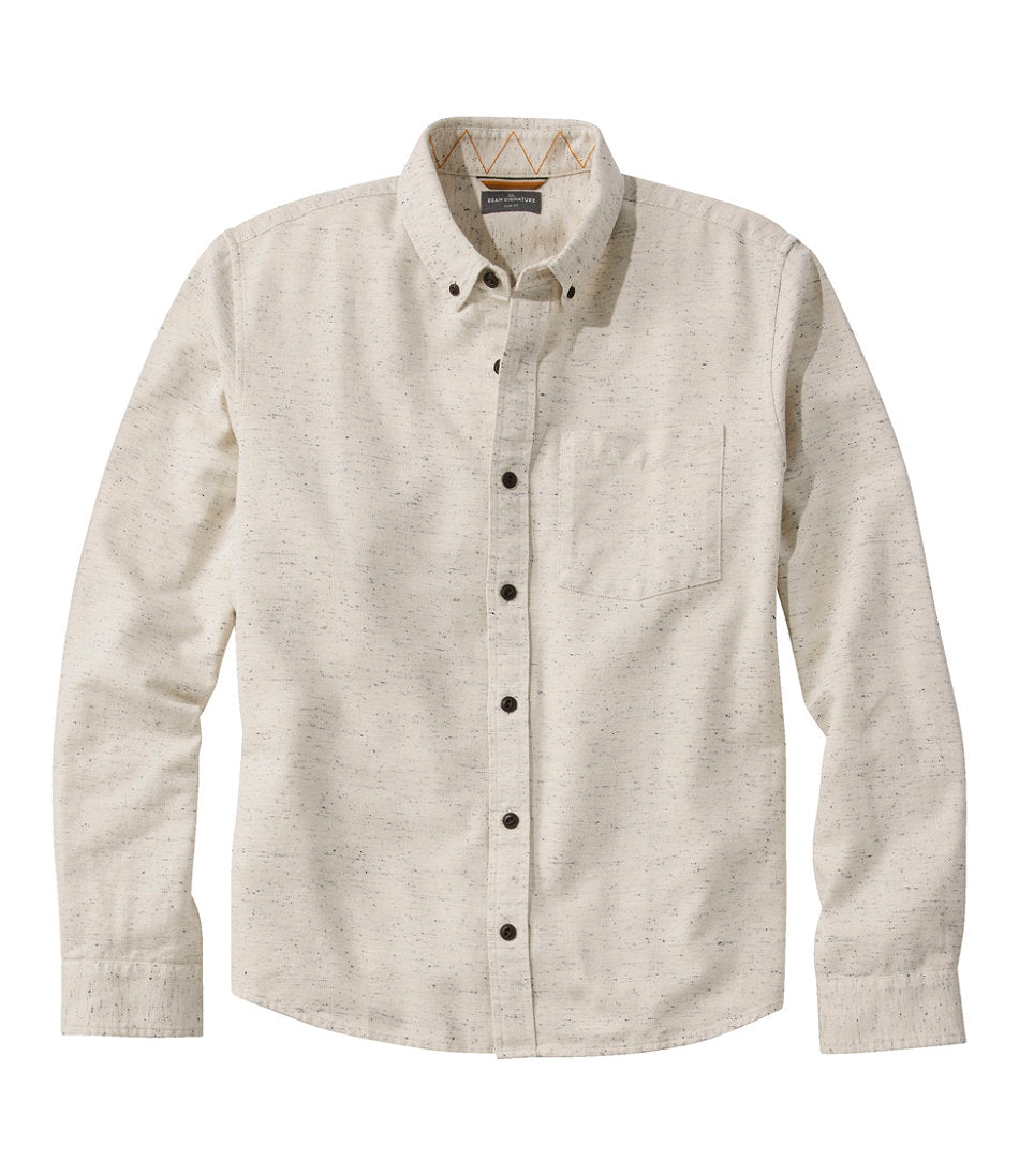 Men's Signature Donegal Woven Shirt, Long-Sleeve | L.L.Bean discount