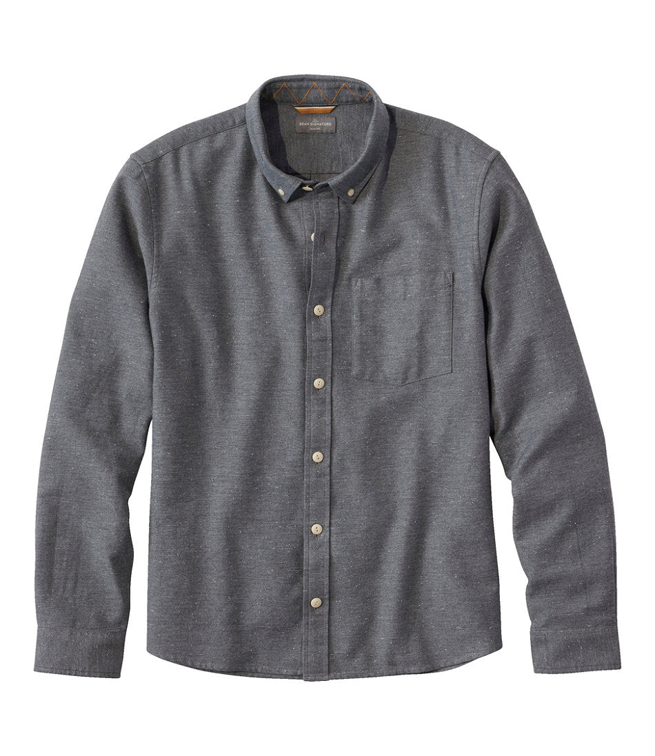 Men's Signature Donegal Woven Shirt, Long-Sleeve | L.L.Bean discount