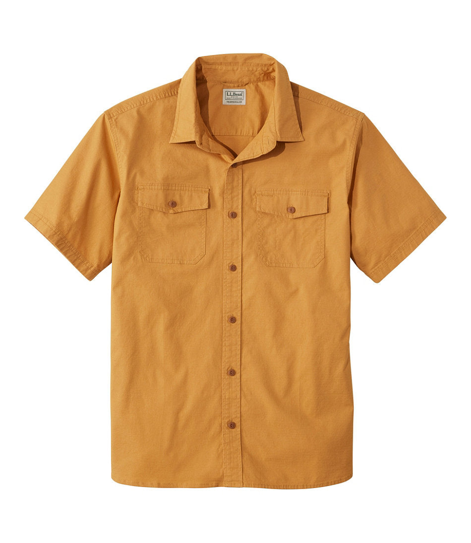 Men's Riverton Ripstop Shirt, Short-Sleeve, Traditional Untucked Fit | L.L.Bean for sale