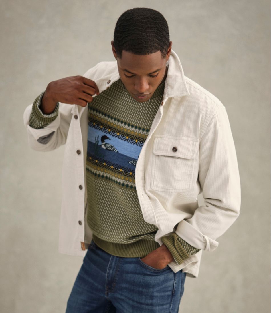 Men's Rangeley Corduroy Shirt, Slightly Fitted | L.L.Bean on sale