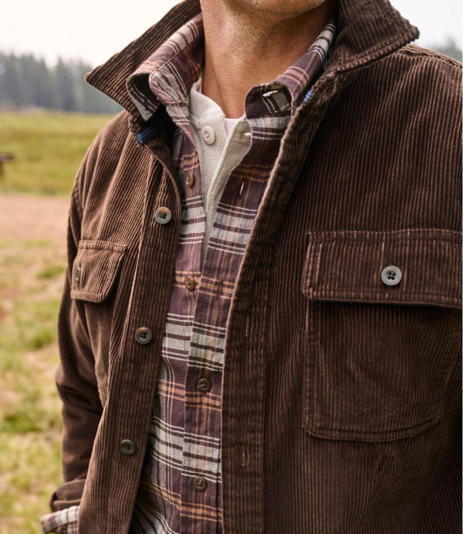 Men's Rangeley Corduroy Shirt, Slightly Fitted | L.L.Bean on sale