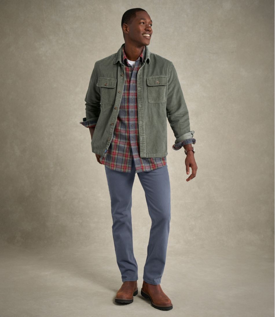 Men's Rangeley Corduroy Shirt, Slightly Fitted | L.L.Bean on sale