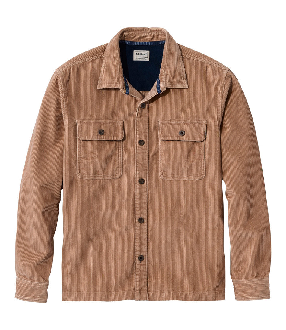 Men's Rangeley Corduroy Shirt, Slightly Fitted | L.L.Bean on sale