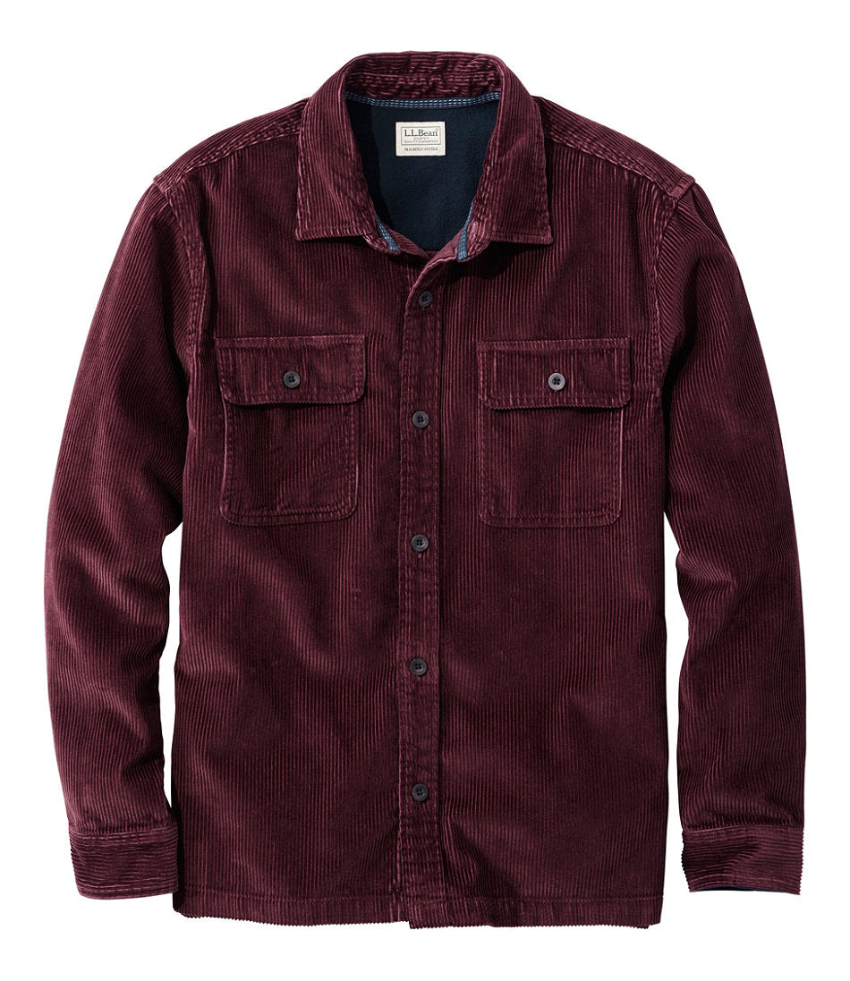 Men's Rangeley Corduroy Shirt, Slightly Fitted | L.L.Bean on sale