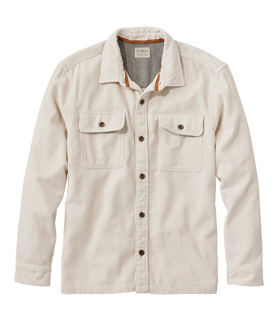 Men's Rangeley Corduroy Shirt, Slightly Fitted | L.L.Bean on sale