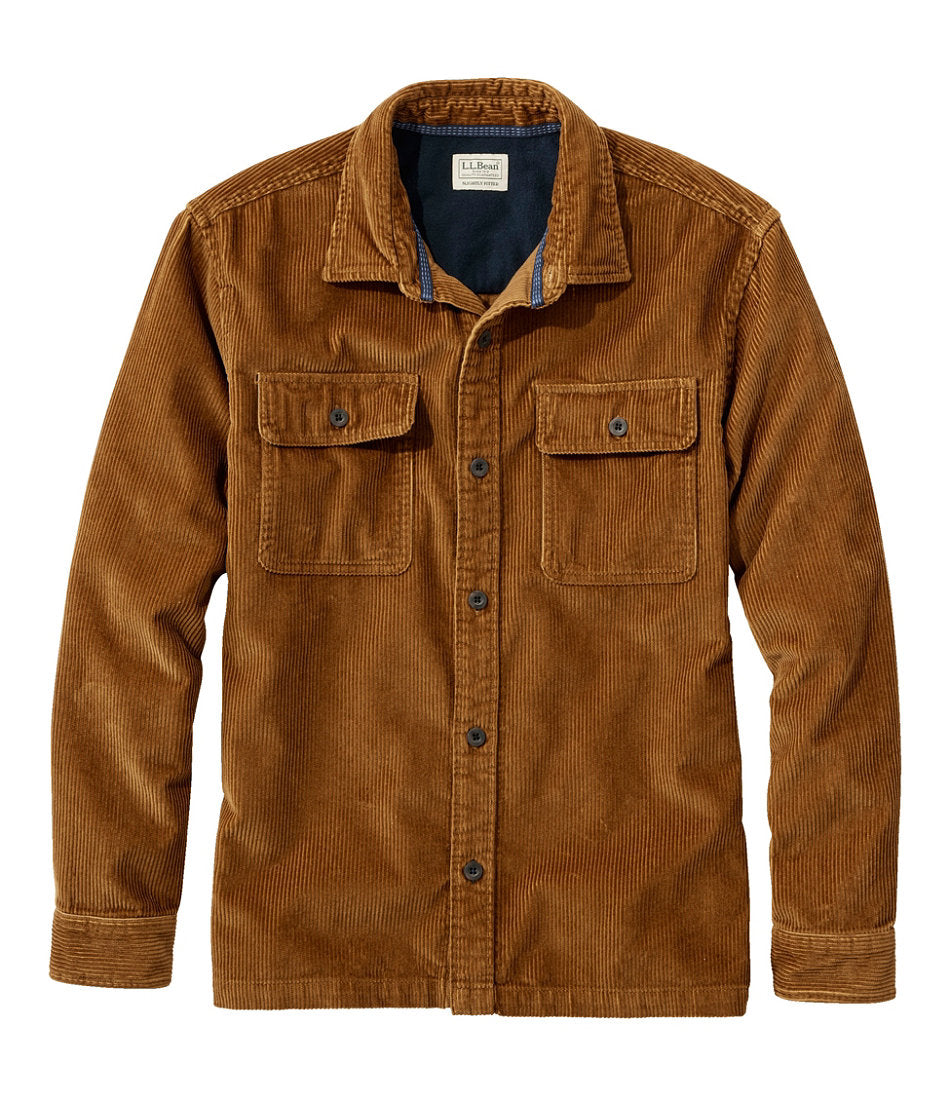 Men's Rangeley Corduroy Shirt, Slightly Fitted | L.L.Bean on sale