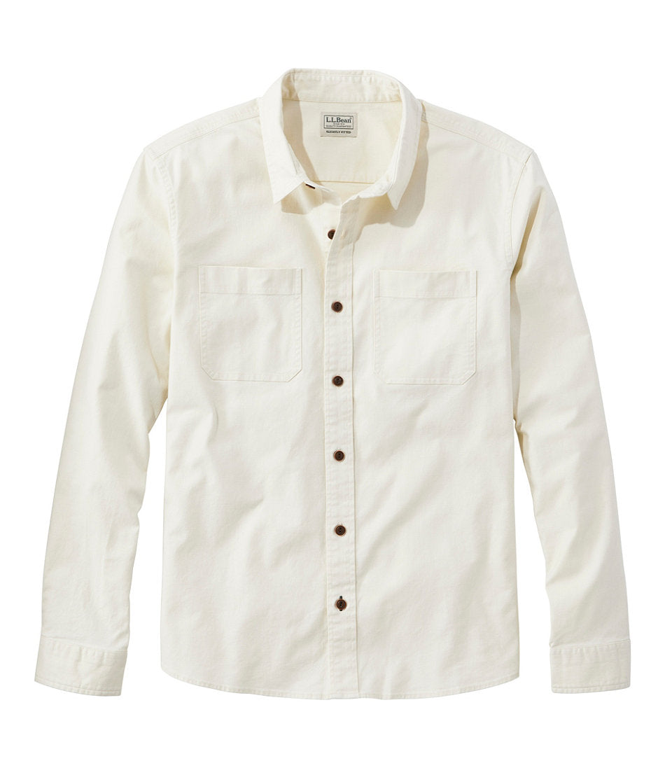 Men's BeanFlex® Twill Shirt, Slightly Fitted Untucked Fit, Long-Sleeve | L.L.Bean near me