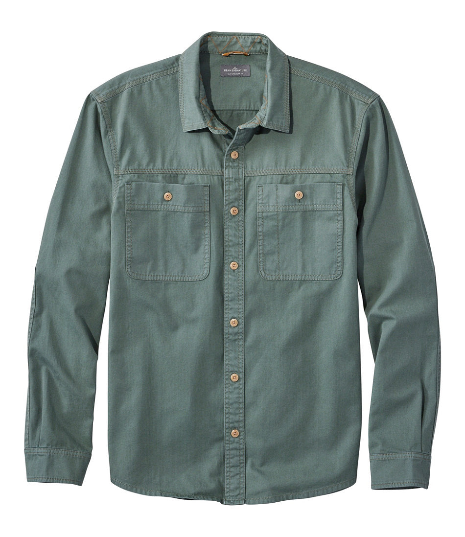 Men's Signature Washed Field Shirt, Slim Fit | L.L.Bean discount