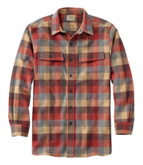 Men's Chamois Shirt, Slightly Fitted, Plaid | L.L.Bean for sale