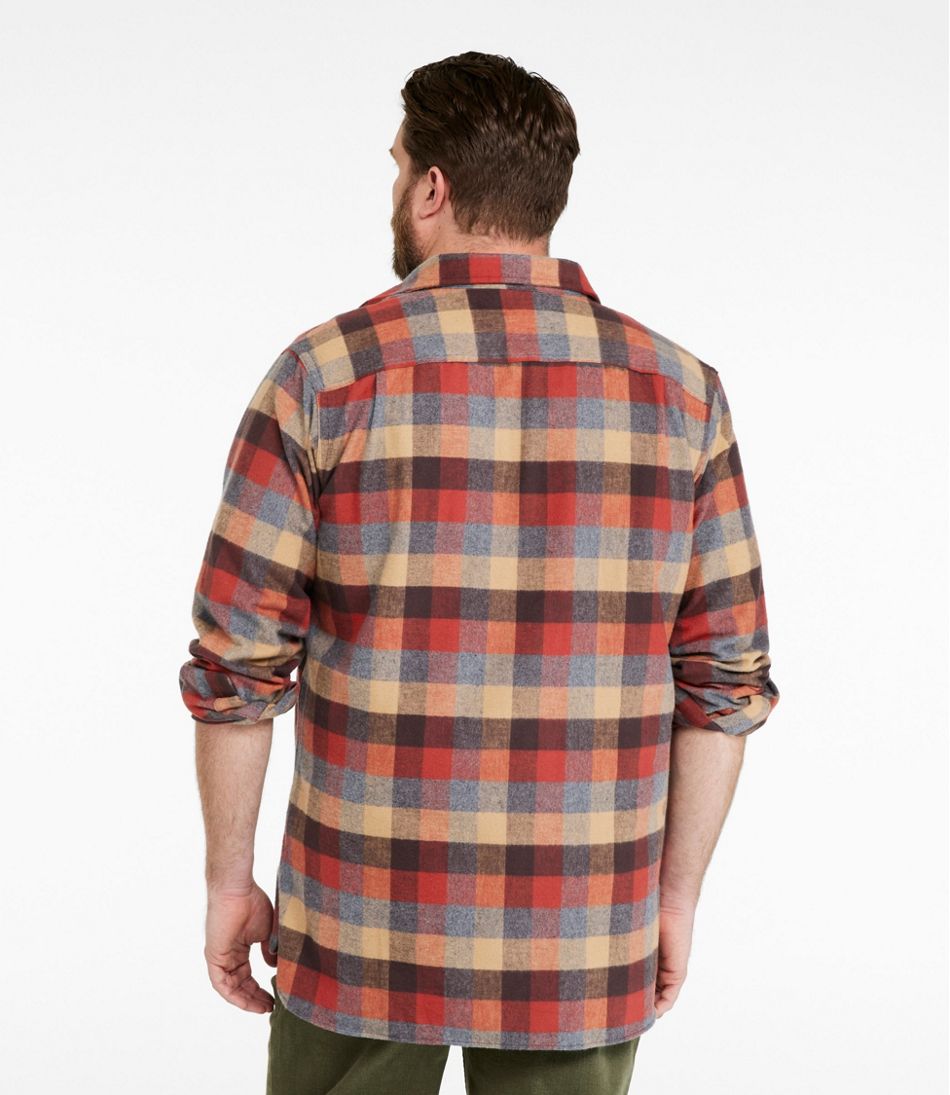 Men's Chamois Shirt, Slightly Fitted, Plaid | L.L.Bean for sale